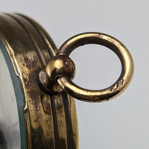 國外復古黃銅指南針